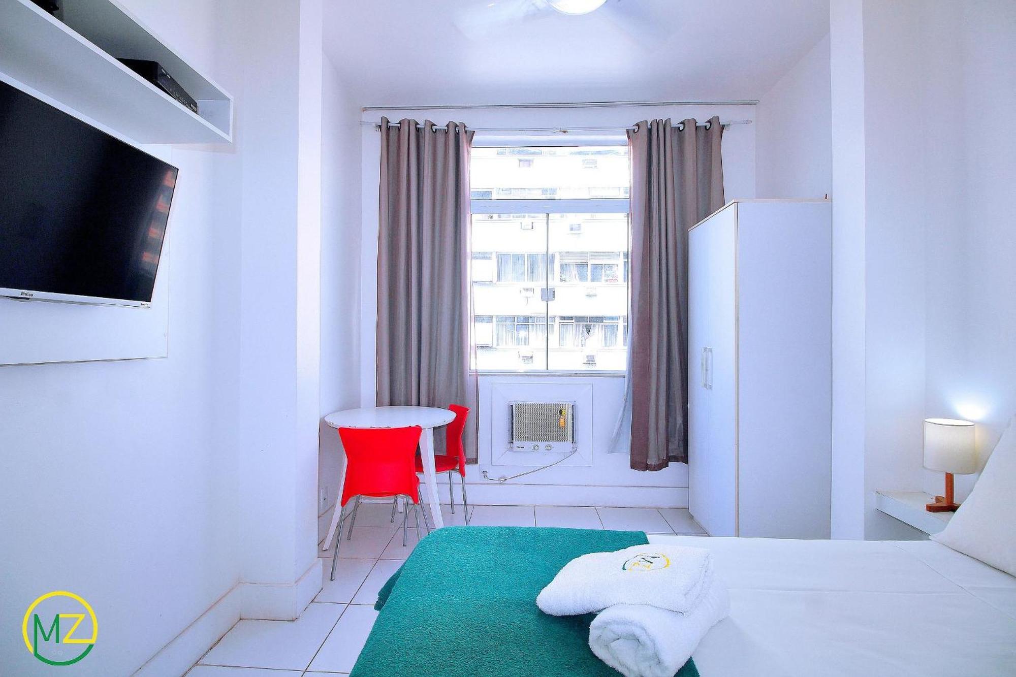 Studio Vista Mar Para 3 Pessoas Em Copacabana Rio de Janeiro Luaran gambar