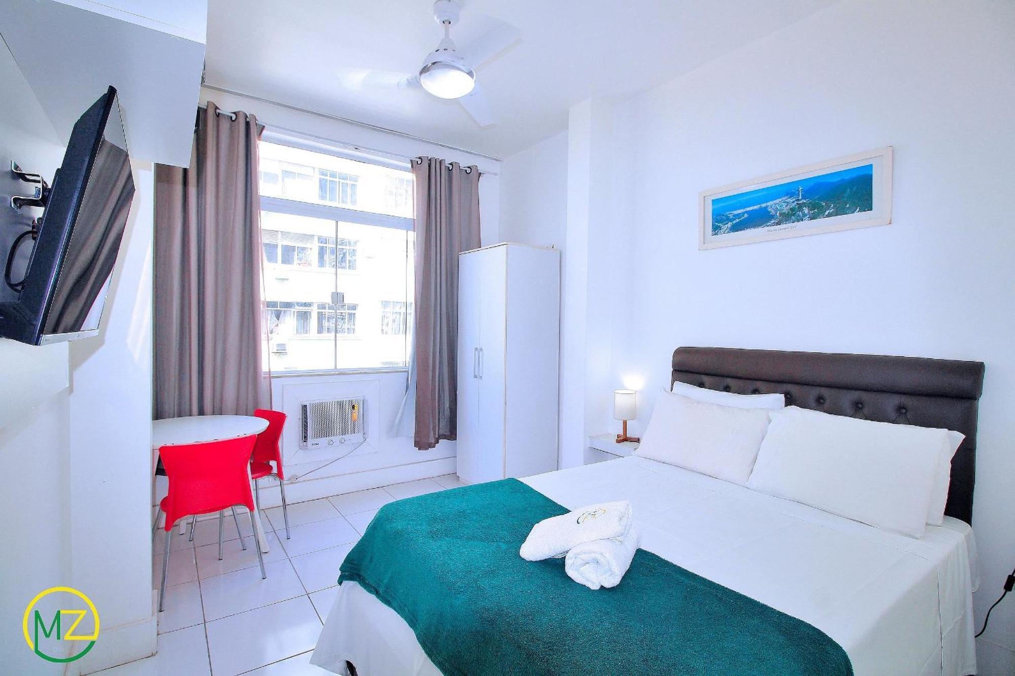 Studio Vista Mar Para 3 Pessoas Em Copacabana Rio de Janeiro Luaran gambar